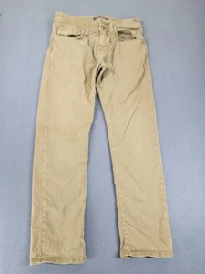Mavi Jeans Zach Straight Leg Pants Mens 31x30 Khaki Chino Stretch Casual - Picture 1 of 12