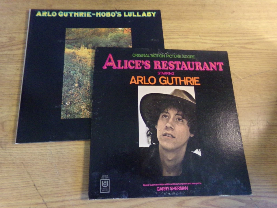 LP RECORD ALBUM ARLO GUTHRIE LOT OF 2 - Image 1 of 1