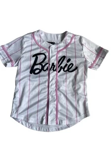 Girl Sz 8 Barbie Jersey - Picture 1 of 3