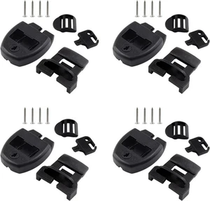 4 Set Clip Copri Vasca Spa Kit di Ricambio, Kit Clip Blocco Copertura Vasca Idromassaggio Spa Repla - Foto 1 di 4