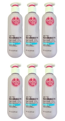 6 Pack eos Cashmere Shave Oil Fresh & Cozy 6 fl oz Each Women’s Shaving Moisture - Image 1 of 4