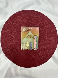 Vtg LUCINDA Domestic Violence Pin. #69.See pics. - Picture 1 of 5