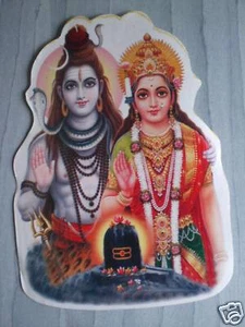 adesivo goa psy hippie sticker india shiva parvati - Foto 1 di 1