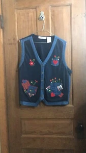 Victoria Jones Weste Herzen und Blumen M - Bild 1 von 8