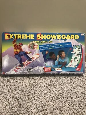 Motorized EXTREME SNOWBOARD Board Game, Mattel, Brand New - Image 1 of 2