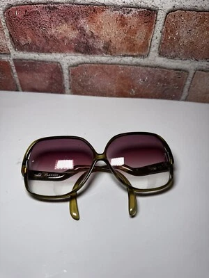 Playboy 70's Vintage Blue Sunglasses Original Lenses Austria 4515 50 Frames Only - Image 1 of 4