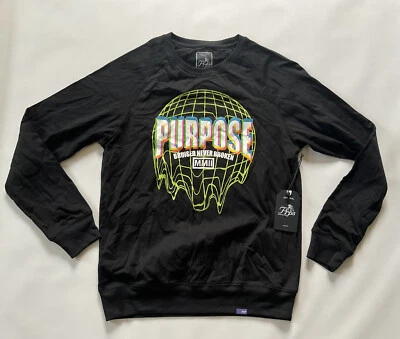 Camiseta raglán manga larga negra talla M de PRPS Goods & Co. para hombre Foto 1 de 4