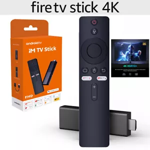 Android TV Fire TV Stick 4K Ultra HD NewGen Media Player 2+16GB For Alexa Google - Picture 1 of 14