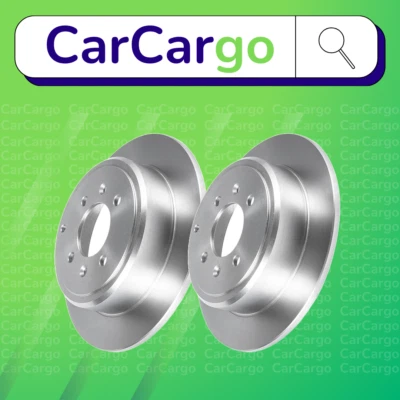 Par de discos de freno traseros sólidos premium peugeot 406 2.2 hdii 2000-2004 290 mm Foto 1 de 4