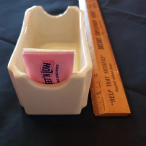 Vtg Hall Sweetner Packets Porcelain 719 Made In USA - Picture 1 of 10