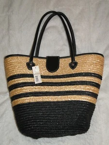 George Wicker Tote Bag - NEW - Picture 1 of 5