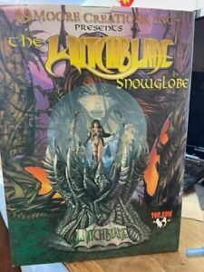 NIB 1999 Moore Creations Limited Edition The Witchblade Snowglobe 1071/3000