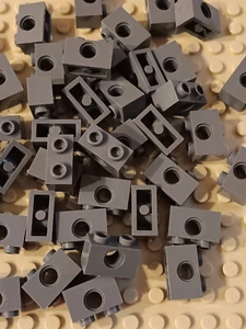 LEGO 1x2 Brick Technic with Hole Dark Bluish Gray NEW X20 - Picture 1 of 1