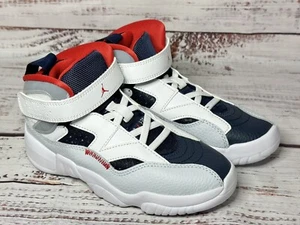 Nike Air Jordan Jumpman Two Trey DQ8432-101 Little Kids Shoe White/Navy Sz 12C - Picture 1 of 5