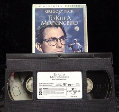 VHS To Kill a Mockingbird 📼Mary Badham Gregory Peck Drama  Law 1998 Widescreen - Image 1 of 3