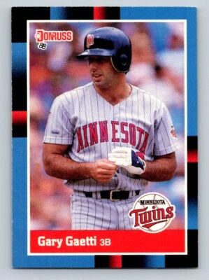 Gary Gaetti 1988 Donruss #194 Minnesota Twins - Image 1 of 2