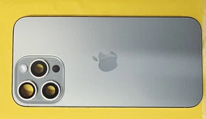 iPhone 15 Pro Max Natural Titanium Back Frame Housing OEM Replacement Grade AB - Afbeelding 1 van 4