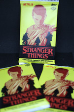 (3-PACK) 2018 TOPPS Stranger Things Season 1 hobby box sticker base chase cards