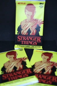 (3-PACK) 2018 TOPPS Stranger Things Season 1 hobby box sticker base chase cards - Picture 1 of 1