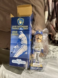 2005 Milwaukee Brewers Rollie Fingers Wackelkopf Dachs Team Ausgabe - SCHÖN! - Bild 1 von 24