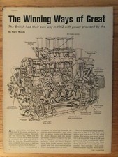 ENG215 Article Engine The Winning Ways of Great Britain's V-8 Racing Mar 1963 5p