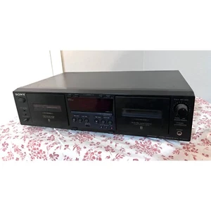PREOWNED STONY STEREO CASETTE DECK TC-WE475 - NOT WORKING FOR PARTS ONLY - Picture 1 of 7