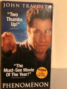 Phenomenon (VHS tape used,1997) John Travolta Slip Sleeve - Picture 1 of 1