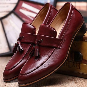 Men's Tassel Round Toe Formal Dress Wedding Shoes Casual Loafers Slip On Pumps