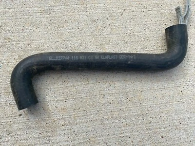 1168310394 HEATER HOSE W107 350SLC 380SLC W116 350SE 350SEL 450SE 450SEL - Image 1 of 2