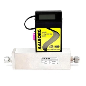 Aalborg GFM57 Mass Flow Meter for Air LCD 200 LPM Stainless GFM57S-VDL6-A0 New - Picture 1 of 24