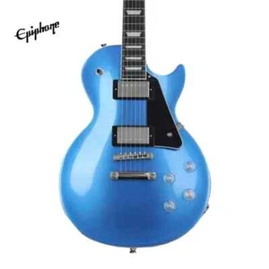 Epiphone Les Paul Modern Electric Guitar, Radio Blue Metallic - Picture 1 of 1