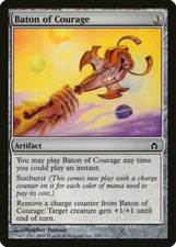 FOIL Baton of Courage | MtG Magic Fifth Dawn | English | Near Mint