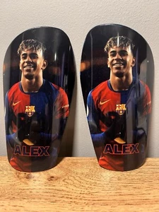 Personalised Shin Pads Lamine Yamal - Picture 1 of 6