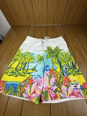 Bañador Hollister Pantalones Cortos Para Hombre Talla XL Cordón Bolsillo Surf Gente Foto 1 de 4