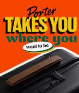 Vintage 1948 Portable Porter - the first name in WHEELS FOR LUGGAGE original box - Picture 1 of 10