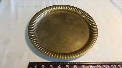 BEAUTIFUL VINTAGE BRASS PLATE  - Image 1 of 4