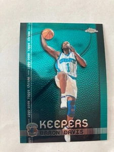 1999-00 Topps Chrome Keepers #K6 Baron Davis Charlotte Hornets - Picture 1 of 2