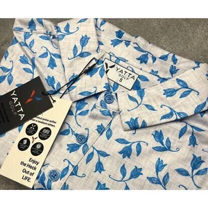 Yatta Golf Herren Small Poloshirt Coastal Flower Neu - Bild 1 von 7