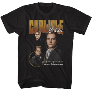 Twilight - Carlisle Bella Needs You Quote - American Classics - Solid Black Adul - Picture 1 of 3