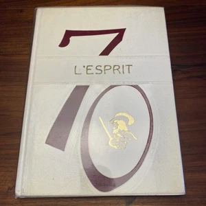 Anuario Fort Ft Caroline 1970 de secundaria Jacksonville FL L’Esprit - Imagen 1 de 24