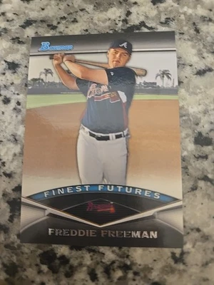 Freddie Freeman 2011 Bowman béisbol FINEST FUTURES #FF10 Braves RC. Foto 1 de 2
