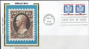 US Scott #O158  First Day Cover, "Official Mail", Unaddressed - Picture 1 of 1
