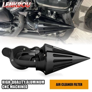 Cone Air Cleaner Intake Filter For Harley Sportster XL883 1200 Iron 48 1991-2025 - Picture 1 of 11