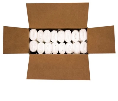 Plastic place 33 Gallon High Density Trash Bags - Clear CHOOSE QUANTITY - Image 1 of 3