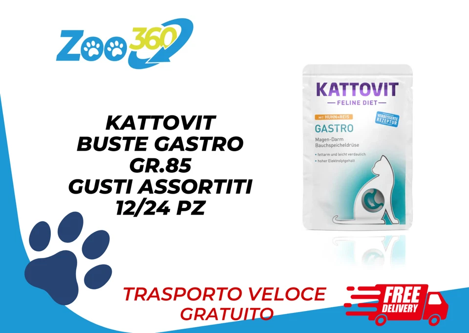 KATTOVIT GASTRO GR.85 12/24 PZ+ TRASPORTO GRATIS - Immagine 1 di 1