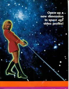 Astro Fighter Gremlin / Sega Video Arcade Flyer / Prospekt / Top - Bild 1 von 3