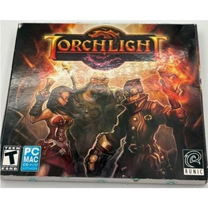 2009 Torchlight PC/Mac CD-ROM Game By Runic Games SEALED - Picture 1 of 3
