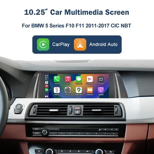 Pantalla táctil CarPlay Multimedia Linux para BMW Serie 5 F10 F11 2011-2017 NBT CIC - Imagen 1 de 18