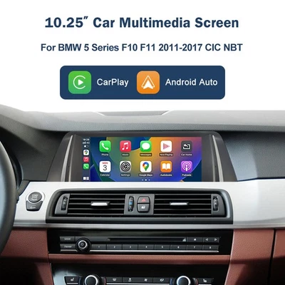 CarPlay Multimedia Linux Touch Screen Für BMW 5 Series F10 F11 2011-2017 NBT CIC - Bild 1 von 4