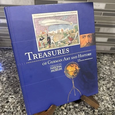 TREASURES OF GERMAN ART AND HISTORY IN THE GERMANISCHES Hermann Maue XL Book - Image 1 of 4